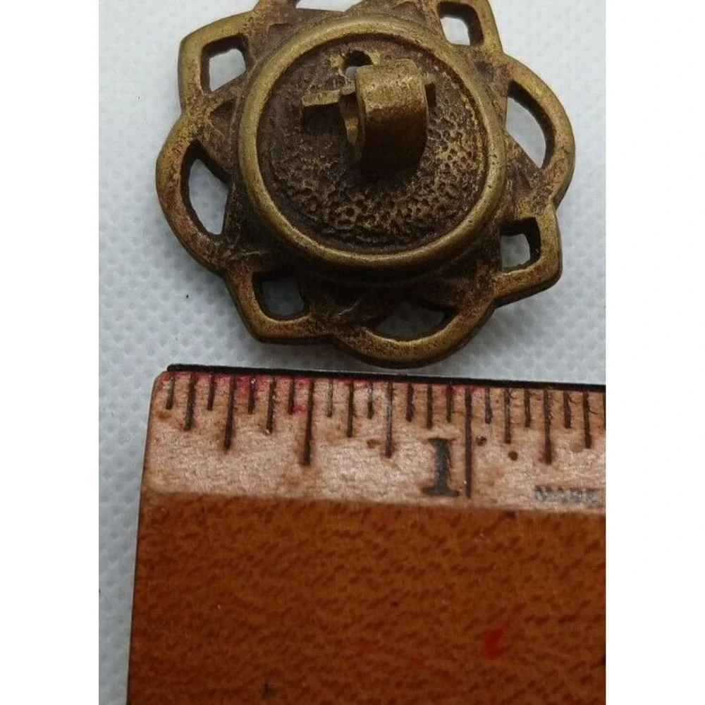 Antique Knobs Pull, Antique Bronze Ring Pull Handles for Dresser Drawers